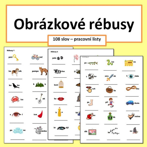Obrázkové rébusy (el. soubor)