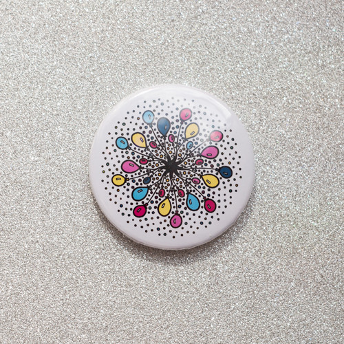 Balónky - magnet 38 mm