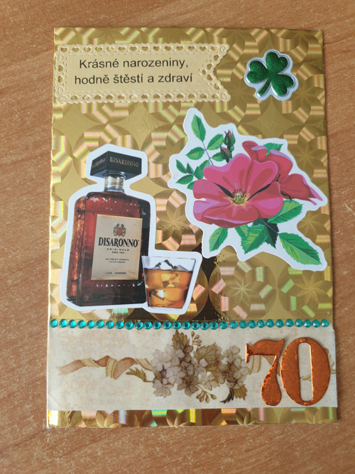 Přání k 70 narozeninám — foto 1