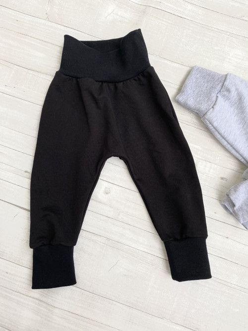 Tepláčky Baggy černé