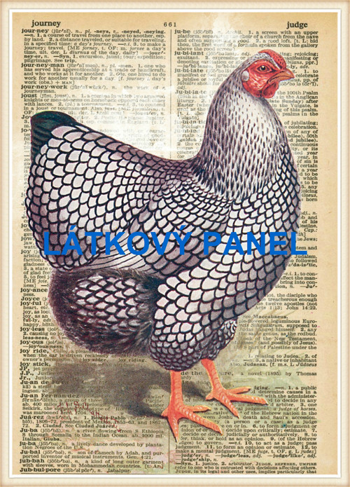 Bavlněný panel 14x20 cm - skladem
