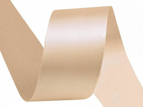 20m zlatá sv. atlasová stuha oboulící šíře 40 mm,