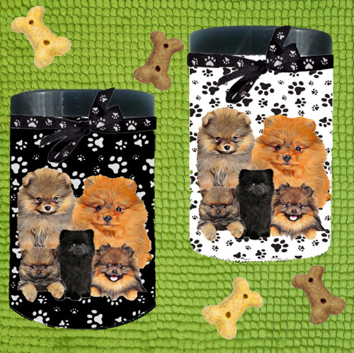 Špic Pomeranian Dóza Na Psí Pamlsky 1L