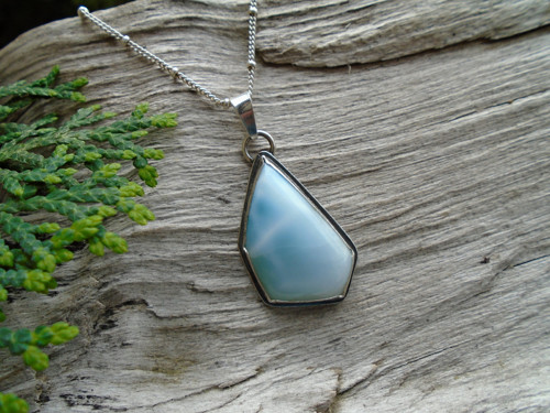 Strieborný prívesok Ag925 Larimar — foto 1