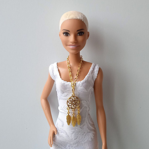 Šperky pro Barbie - řetízkový náhrdelník