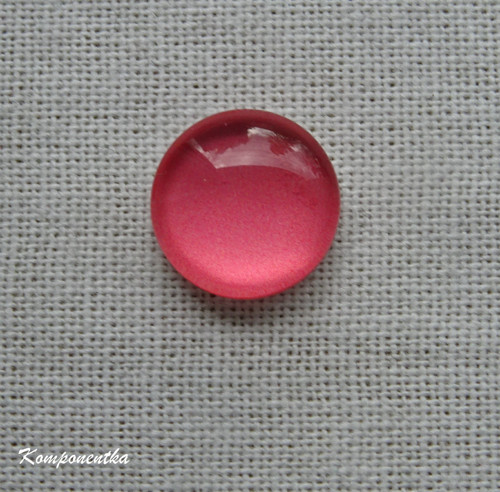 Skleněný kabošon 10mm 1kus — foto 1