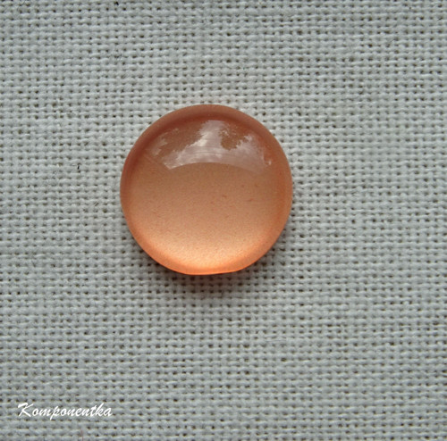Skleněný kabošon 10mm 1kus