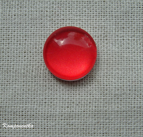 Skleněný kabošon 10mm 1kus