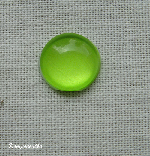 Skleněný kabošon 10mm 1kus