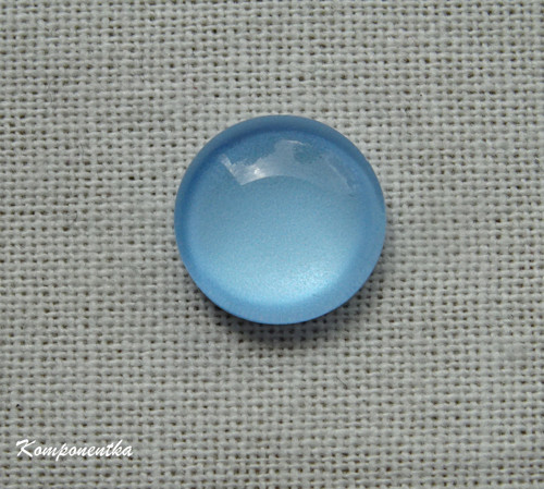 Skleněný kabošon 10mm 1kus