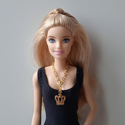 Šperky pro Barbie - řetízkový náhrdelník — foto 1