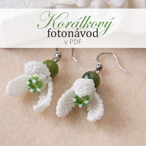 Korálkový návod (zač./mírně pokročilý) - Sněženky