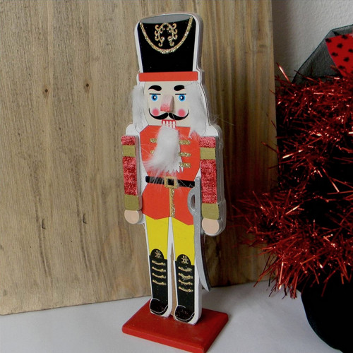 Dřevěný vojáček/20cm/-materiál — foto 1