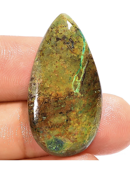 MALACHIT TOP- přírodní kabošon Austrálie 21,5Ct