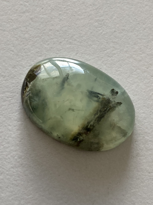 PREHNIT S DENDRITY- kabošon, drah., AFRIKA 23,5Ct.