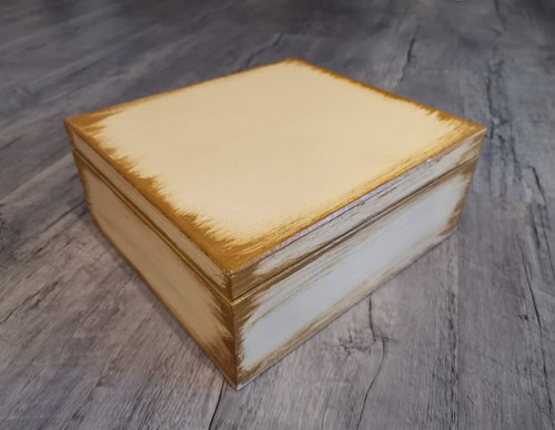Dřevěná krabička na dokumenty, šperky, drobnosti