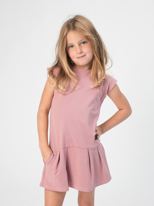 Drexiss dětské letní šaty GAB OLD PINK — foto 1
