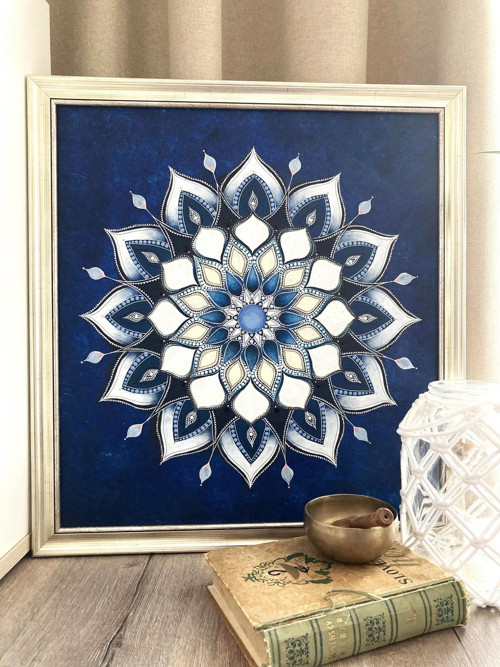 Mandala Súznenie, 60 x 60 cm