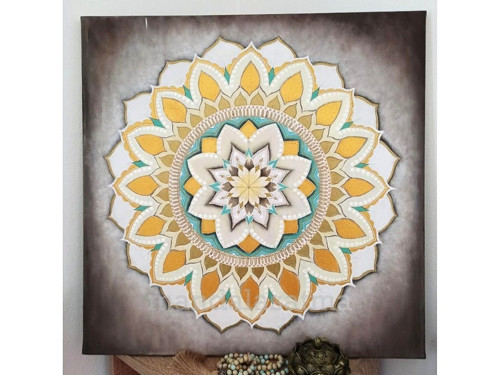 Mandala ZEM, 60 x 60 cm