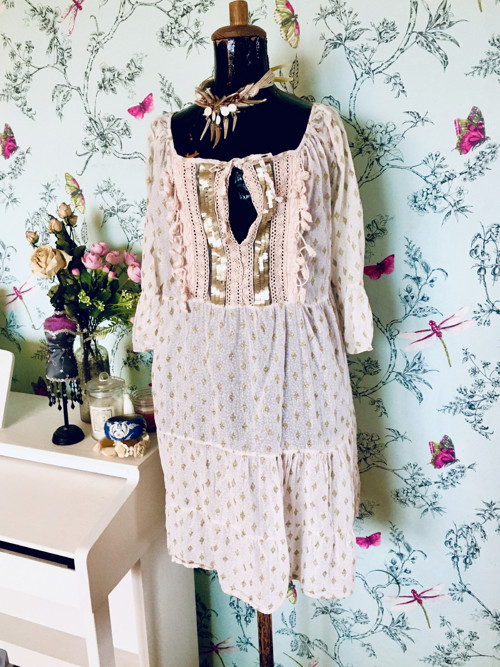 Šaty tunika boho — foto 1