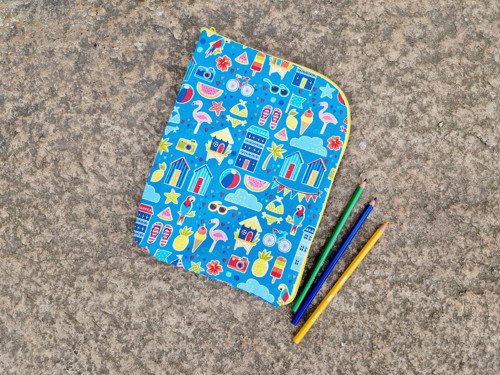 Pouzdro/pastelkovník/obal na diář-prázdniny