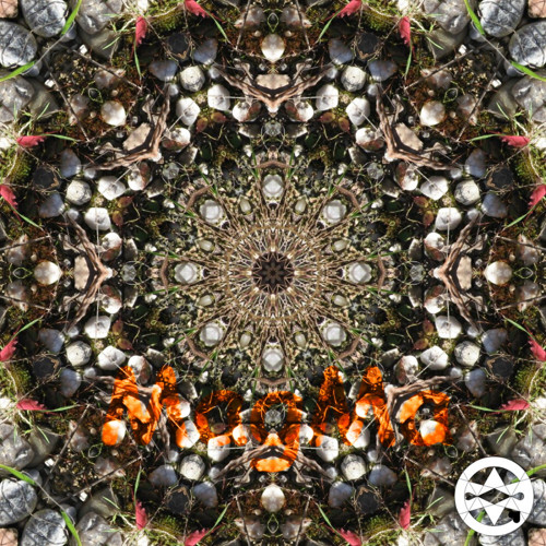 10-0061 Mandala z kamínků
