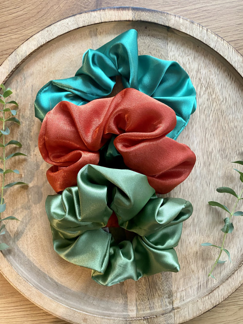 Sada scrunchie gumiček — foto 1
