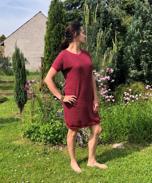 Šaty Mína puntíkované