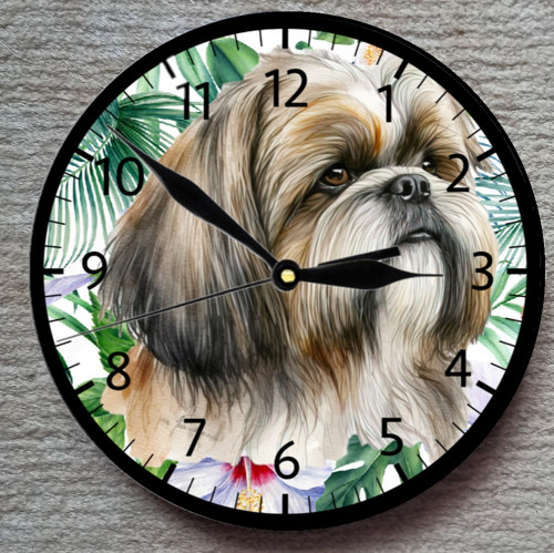 SHIH-TZU NÁSTĚNNÉ HODINY 5 variant — foto 1