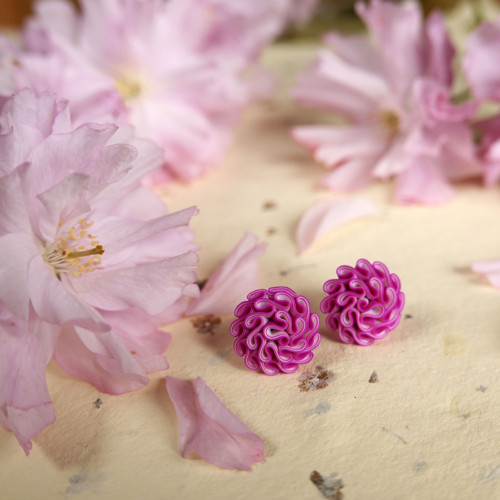 Náušnice Sakura — foto 1