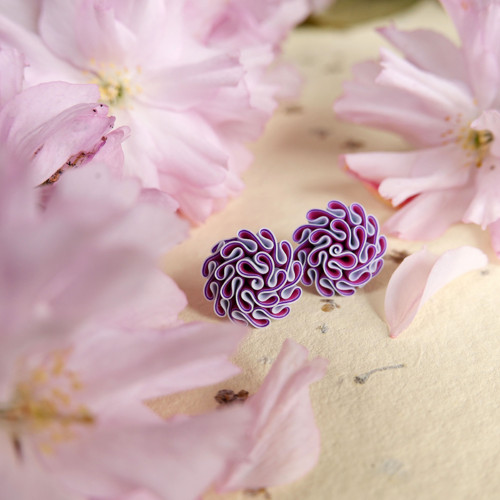 Náušnice Sakura — foto 1