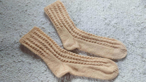 Dámské krajkové ponožky vel. 37
