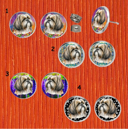 SHIH-TZU NÁUŠNICE chirurgická ocel