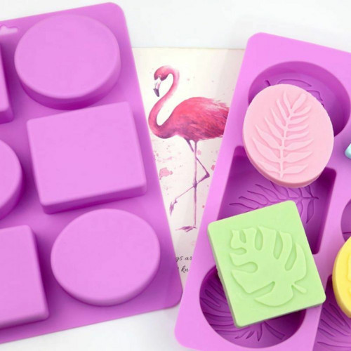 1ks Kraftika 3d Silicone Food Grade 6 Oval Mix