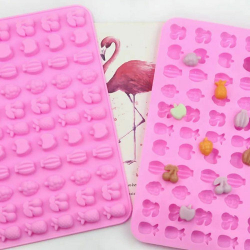 1ks Kraftika 3d Silicone Food Grade 66 Mix Ovocná
