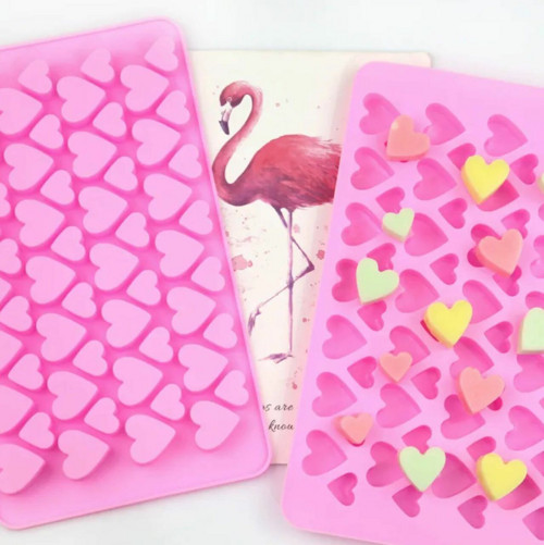 1 ks Kraftika 3d Silicone Food Grade 56 Heart
