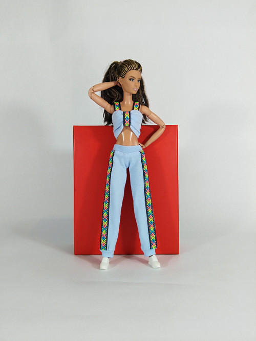 Barbie sportovní kalhoty č-8