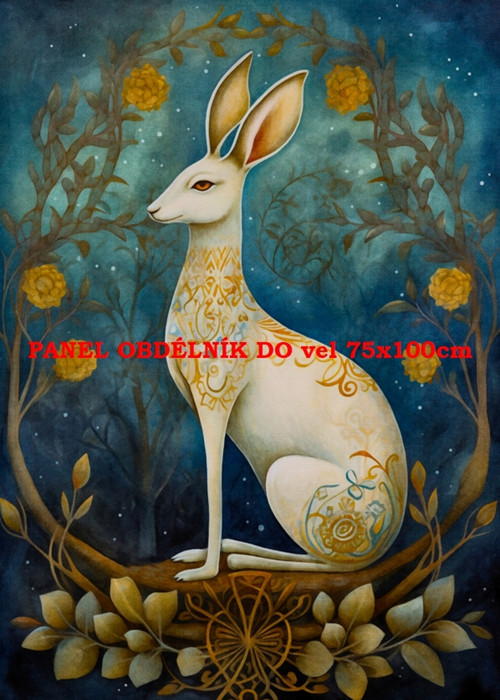 Bavlněný panel - varianty velikostí / 11x15 cm