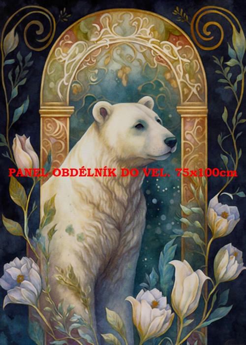 Bavlněný panel - varianty velikostí / 11x15 cm
