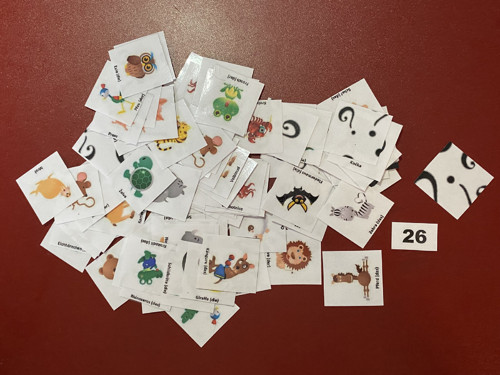 Pexeso vel.L č.26 - Německý zvířata (92kousků)