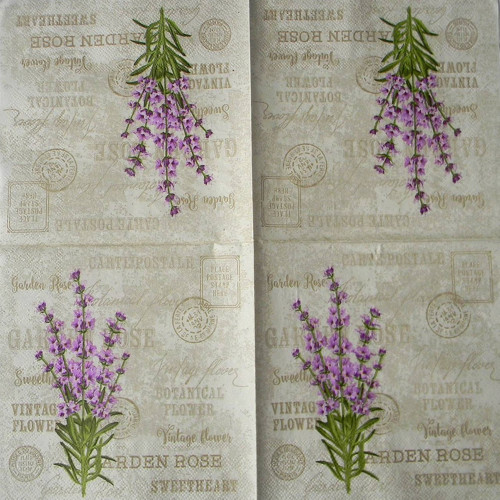 Vintage flower-ubrousek — foto 1