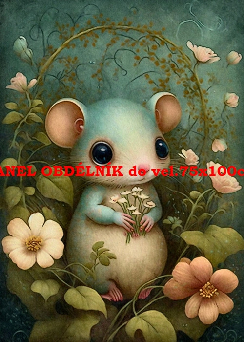 Bavlněný panel - varianty velikostí / 11x15 cm