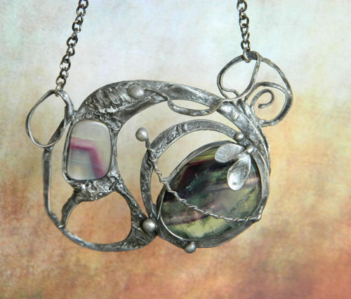 Fluoritový náhrdelník — foto 1
