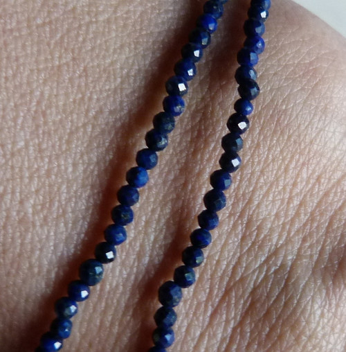 Lapis lazuli - šňůra neukončená — foto 1