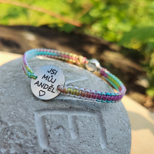 Shamballa náramek "Jsi můj anděl" — foto 1