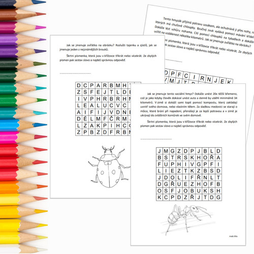 Písmenkové Tabulky - Hmyz Pdf