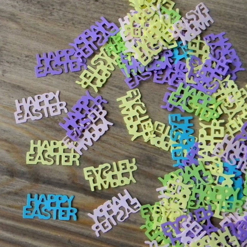 HAPPY EASTER-plastový výřez /bal.50ks/
