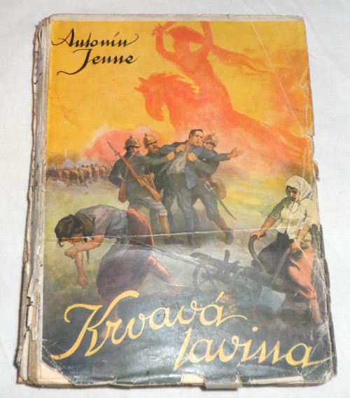 Antonín JENNE: Krvavá lavina • povídky, 1930