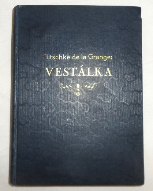 Klitschke de la Grange: VESTÁLKA, povídka, 1924