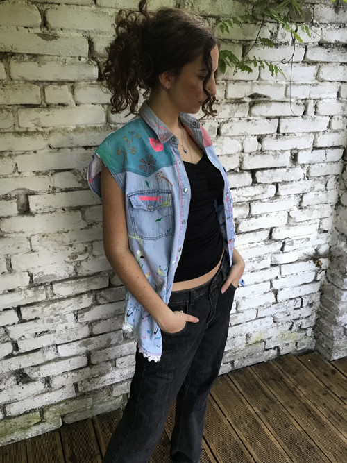 Extravagantní vesta — foto 1